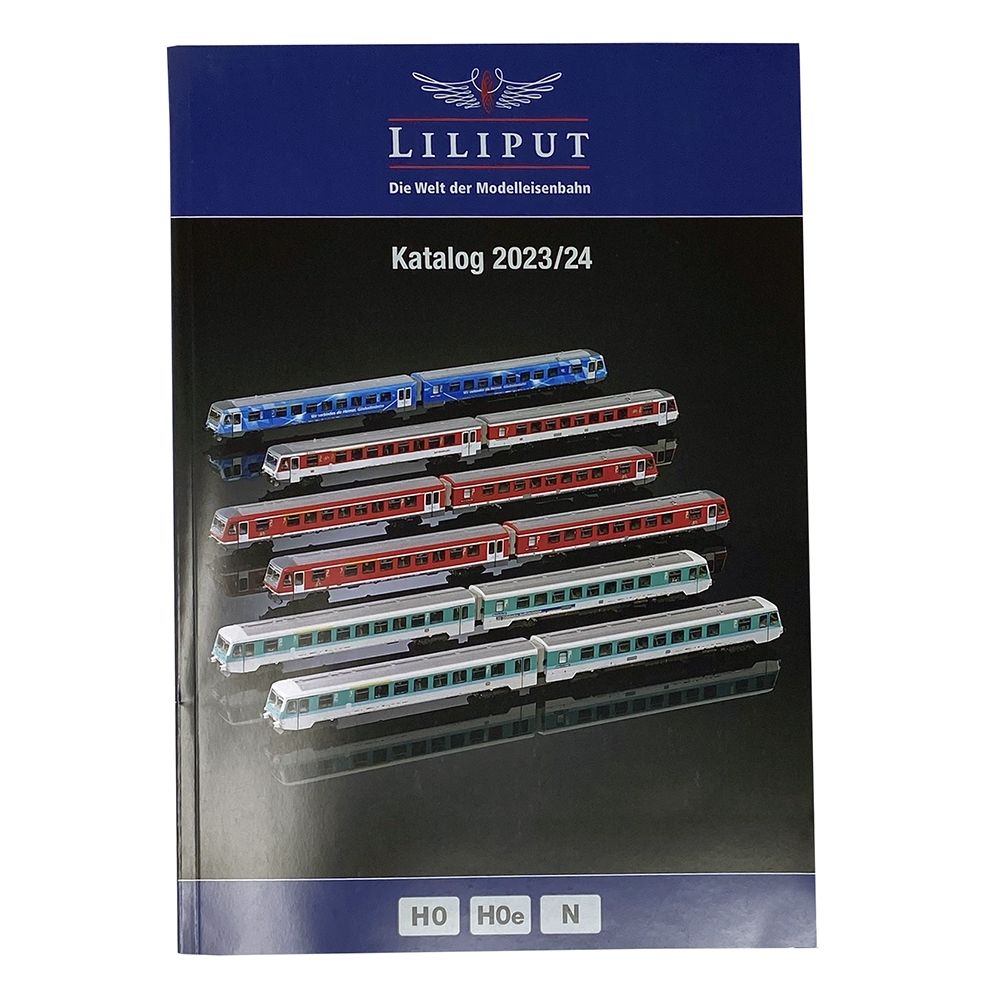 Bachmann Europe plc Liliput Catalogue 2023/2025 (H0, H0e, N) German